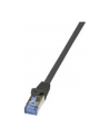 LOGILINK CQ4083S LOGILINK - Patchcord kat.6A/7, 600MHz S/FTP PIMF PrimeLine czarny 7,50m - nr 10