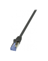 LOGILINK CQ4083S LOGILINK - Patchcord kat.6A/7, 600MHz S/FTP PIMF PrimeLine czarny 7,50m - nr 8