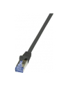 LOGILINK CQ4083S LOGILINK - Patchcord kat.6A/7, 600MHz S/FTP PIMF PrimeLine czarny 7,50m - nr 9