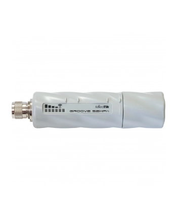 MIKROTIK MT RBGroove52HPn MikroTik Groove 52HPn L3, 2.4/5GHz 802.11a/b/g/n, 27dBm, N-male, Weatherproof