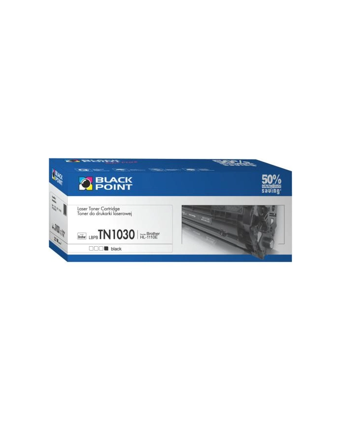 BLACKPOINT LBPBTN1030 Toner Black Point LBPBTN1030 | Black | 1000 p. | Brother TN1030 główny