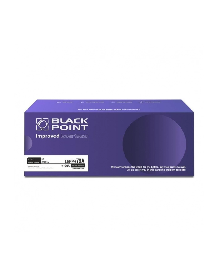BLACKPOINT LBPPH79A Toner Black Point LBPPH79A | black | 2 000 str. |HP LJ Pro M12 / M26 | CF279A główny