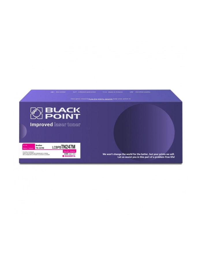BLACKPOINT LCBPBTN247M Toner cartridge Black Point LCBPBTN247M | magenta | 2300 pp. | Brother TN247M główny