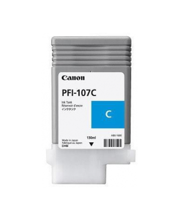 CANON CF6706B001AA Ink Canon PFI107C cyan  | 130ml |  iPF68X, 78X