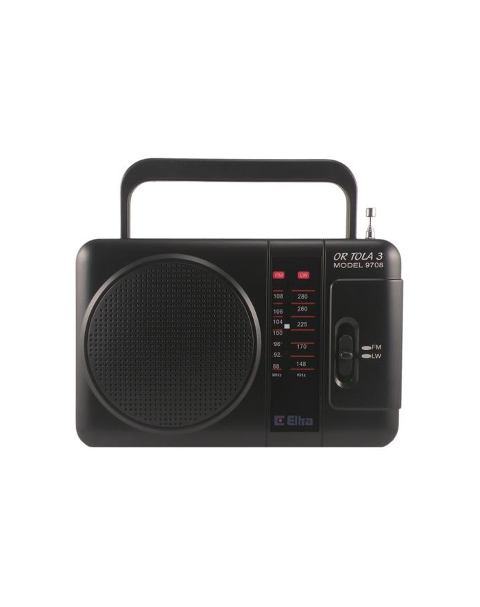 ELTRA 5907727026236 ELTRA Portable FM / AM Radio Receiver TOLA 3 black główny