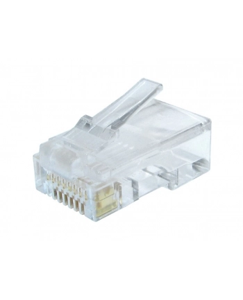 GEMBIRD LC-8P8C-002/50 Gembird wtyk sieciowy RJ45 (50 sztuk) kat. 6, 8P8C, 30U, do drutów