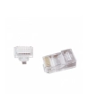 GEMBIRD LC-PTU-01/100 Gembird wtyk sieciowy RJ45 (100 sztuk) przelotowy UTP,8P8C,do drutów i linek - nr 1
