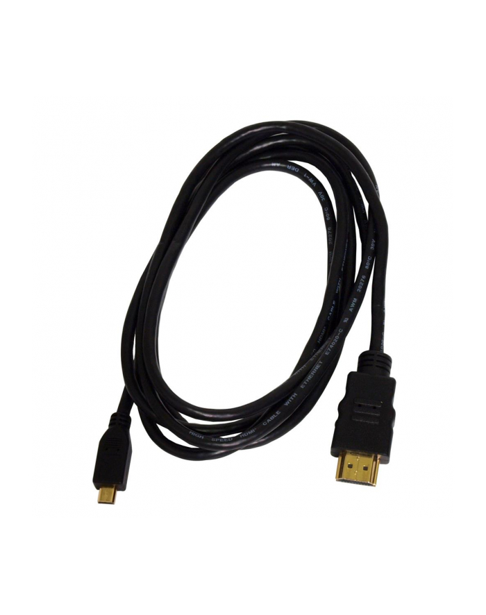 ART KABHD OEM-38 ART KABEL HDMI męski /micro HDMI (typ D) męski 1,8M with ETHERNET główny