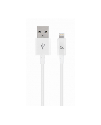 GEMBIRD CC-USB2P-AMLM-1M-W Gembird Kabel USB do 8-pin, ładowanie transmisja (Ipad,Iphone5/6/7/8/X),1m,biały