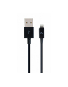 GEMBIRD CC-USB2P-AMLM-1M Gembird Kabel USB do 8-pin, ładowanie transmisja (Ipad,Iphone5/6/7/8/X),1m,czarn - nr 2
