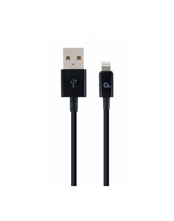 GEMBIRD CC-USB2P-AMLM-1M Gembird Kabel USB do 8-pin, ładowanie transmisja (Ipad,Iphone5/6/7/8/X),1m,czarn główny