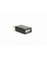 GEMBIRD CC-USB2-CMAF-A Gembird adapter USB typ-C (M) -> USB typ-A (F), czarny - nr 1