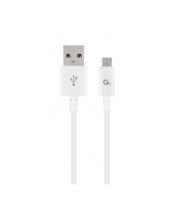 GEMBIRD CC-USB2P-AMmBM-1M-W Gembird kabel micro USB 2.0 AM-MBM5P, ładowanie, transmisja, 1m, biały