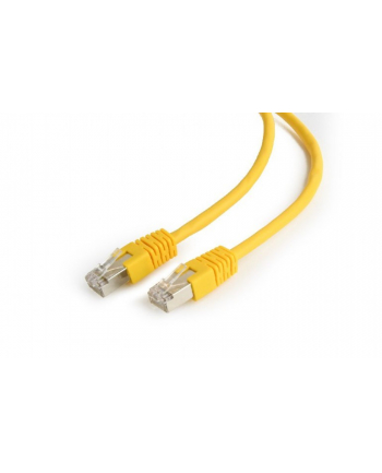 GEMBIRD PP6-0.25M/Y Gembird patchcord RJ45, kat. 6, FTP, 0.25m, żółty