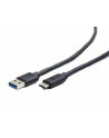 GEMBIRD CCP-USB3-AMCM-0.1M Gembird kabel USB 3.0 -> USB-C, 0.1m, czarny - nr 5