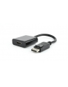 GEMBIRD AB-DPM-HDMIF-002 Gembird adapter Displayport(M) -> HDMI(F) 10cm, czarny, blister - nr 1