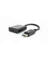 GEMBIRD AB-DPM-HDMIF-002 Gembird adapter Displayport(M) -> HDMI(F) 10cm, czarny, blister - nr 4