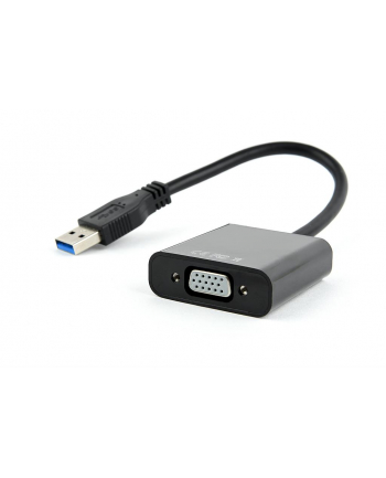 GEMBIRD AB-U3M-VGAF-01 Gembird adapter USB 3.0 do VGA, czarny