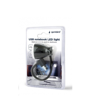 GEMBIRD NL-02 Gembird lampka LED do notebooka na USB, blister, czarna