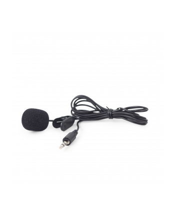 GEMBIRD MIC-C-01 Gembird Mikrofon clip-on 3.5mm, czarny