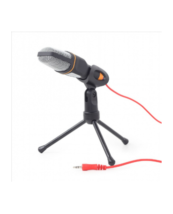 GEMBIRD MIC-D-03 Gembird mikrofon na podstawce (statyw) MIC-D-03 z wyłącznikiem, czarny