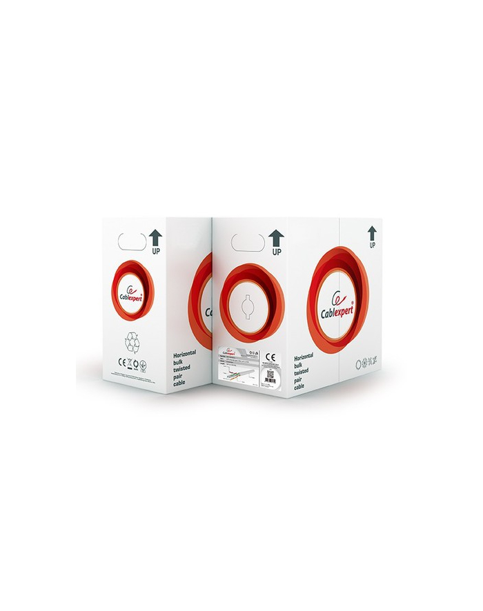 GEMBIRD UPC-6004SE-L Gembird kabel instalacyjny UTP, 4x2, kat. 6, linka, premium CCA, ECA,305m, szary główny