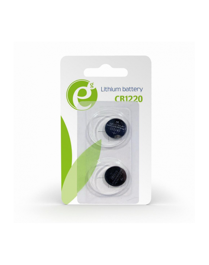 GEMBIRD EG-BA-CR1220-01 Energenie Bateria CR1220, 3V, 2 sztuki, blister główny
