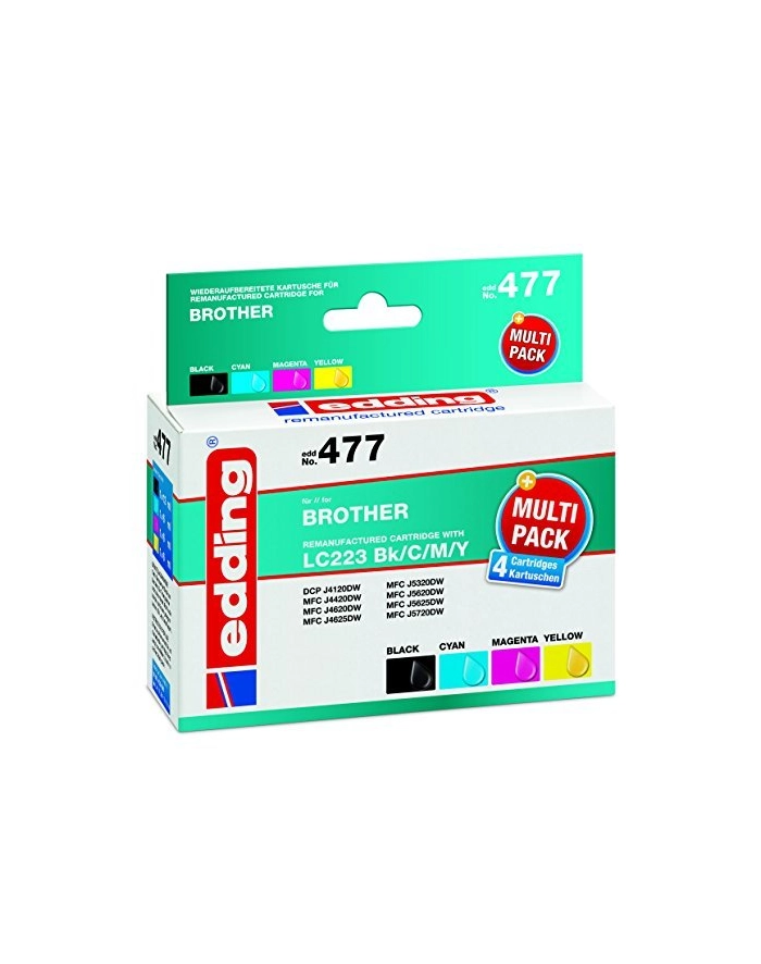 PEACH PI500-134 Ink PEACH PI500-134 Brother LC-223 MultiPack | bk, c, m, y główny