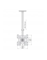 TECHLY 102345 Techly Uchwyt sufitowy do TV LED/LCD/PLAZMA 23-37 45kg regulowany VESA czarn - nr 7