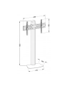 TECHLY 104462 Techly Stojak podłogowy do TV LCD/LED/Plazma 32-55 40kg VESA regulowany - nr 6