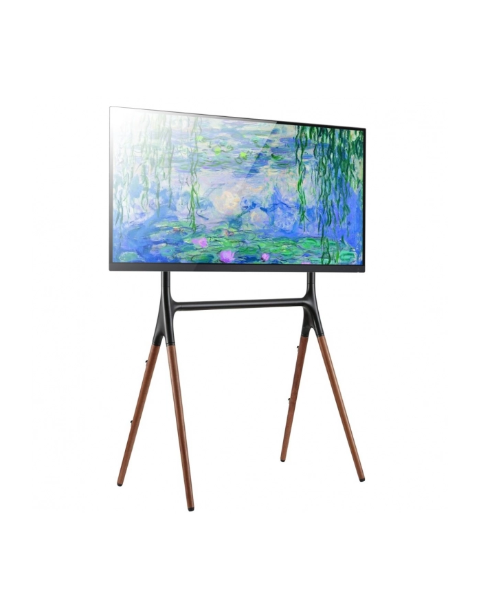 TECHLY 107241 Techly Stojak podłogowy do TV LCD/LED/Plazma 49-70 40kg VESA czarno/brązowy główny