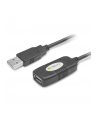 TECHLY 023646 Techly Przedłużacz kabel USB 2.0 aktywny USB A/USB A M/F 10m czarny - nr 2