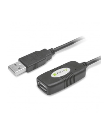 TECHLY 023646 Techly Przedłużacz kabel USB 2.0 aktywny USB A/USB A M/F 10m czarny nr 2