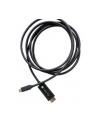 TECHLY 106312 Techly Kabel monitorowy adapter USB-C DP AltMode na HDMI 4K M/M 2m czarny - nr 10