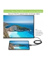 TECHLY 106312 Techly Kabel monitorowy adapter USB-C DP AltMode na HDMI 4K M/M 2m czarny - nr 15