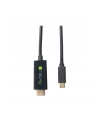 TECHLY 106312 Techly Kabel monitorowy adapter USB-C DP AltMode na HDMI 4K M/M 2m czarny - nr 2