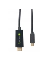 TECHLY 106312 Techly Kabel monitorowy adapter USB-C DP AltMode na HDMI 4K M/M 2m czarny - nr 8