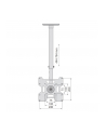 TECHLY 102345 Techly Uchwyt sufitowy do TV LED/LCD/PLAZMA 23-37 45kg regulowany VESA czarn - nr 7