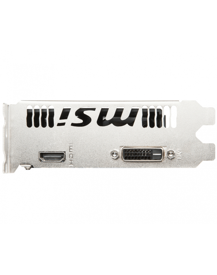 MSI GT 1030 AERO ITX 2G OC MSI GeForce GT 1030 AERO ITX 2G OC, 2GB, OC/SL-DVI-D/HDMI/ATX/FAN główny