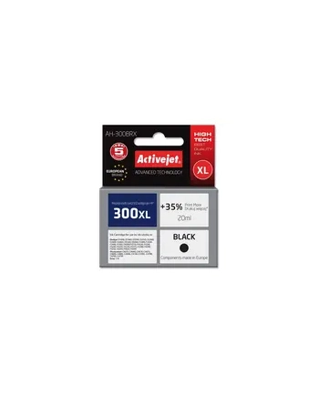 ACTION EXPACJAHP0117 Ink ActiveJet AH-300BRX | Black | 20 ml | Remanufactured | HP CC641EE HP 300XL
