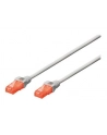DIGITUS DK-1612-100 Kabel Digitus patch cord UTP, CAT.6, szary, 10,0m, 15 LGW - nr 10