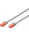 DIGITUS DK-1612-100 Kabel Digitus patch cord UTP, CAT.6, szary, 10,0m, 15 LGW - nr 14