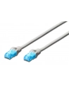 DIGITUS DK-1512-0025/WH DIGITUS Kabel patch cord UTP, CAT.5E, biały , 0.25m, 15 LGW - nr 3