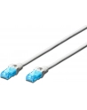 DIGITUS DK-1512-0025/WH DIGITUS Kabel patch cord UTP, CAT.5E, biały , 0.25m, 15 LGW - nr 7