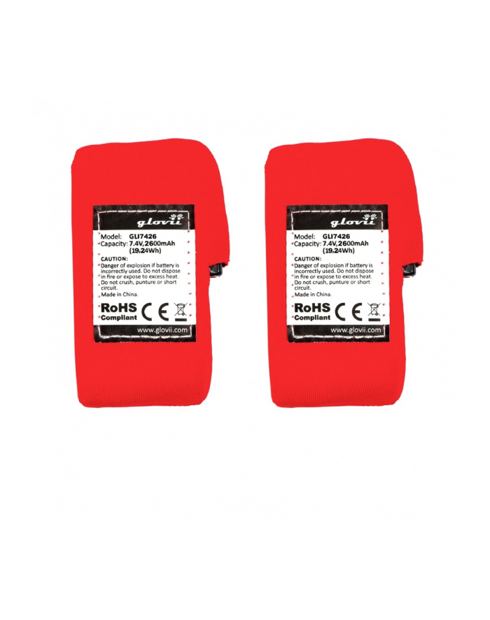 SUNEN GXBL Glovii - Ogrzewany zestaw bielizny termoaktywnej (bluza i spodnie), L, czarny główny