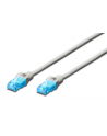 DIGITUS DK-1512-0025/WH DIGITUS Kabel patch cord UTP, CAT.5E, biały , 0.25m, 15 LGW - nr 6