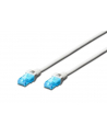 DIGITUS DK-1512-005/WH DIGITUS Kabel patch cord UTP, CAT.5E, biały, 0.5m, 15 LGW - nr 8