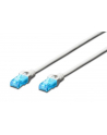DIGITUS DK-1512-010/WH DIGITUS Kabel patch cord UTP, CAT.5E, biały, 1.0m, 15 LGW - nr 4