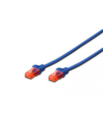 DIGITUS DK-1512-015/B Kabel Digitus patch cord UTP, CAT.5E, niebieski, 1,5m, 15 LGW nr 2