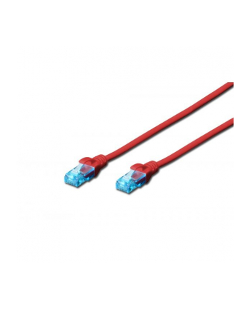 DIGITUS DK-1512-070/R Kabel Digitus patch cord UTP, CAT.5E, czerwony, 7,0 m, 15 LGW
